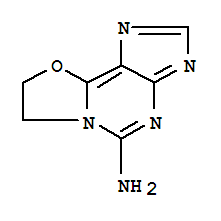 7,8-二氫-噁唑并[2,3-i]嘌呤-5-胺結構式_733714-60-8結構式