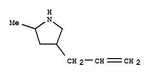 Pyrrolidine, 4-allyl-2-methyl- (4ci)Structure,733752-87-9Structure Pyrrolidine, 4-allyl-2-methyl- (4ci) Structure,733752-87-9Structure
