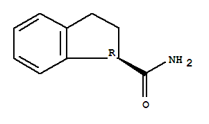 1H-indene-1-carboxamide,2,3-dihydro-,(r)-(9ci) Structure,73392-00-4Structure