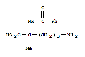Ornithine, n2-benzoyl-2-methyl-Structure,734491-81-7Structure Ornithine, n2-benzoyl-2-methyl- Structure,734491-81-7Structure