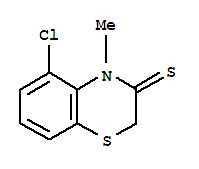 2H-1,4-benzothiazine-3(4h)-thione, 5-chloro-4-methyl-Structure,73500-69-3Structure 2H-1,4-benzothiazine-3(4h)-thione, 5-chloro-4-methyl- Structure,73500-69-3Structure
