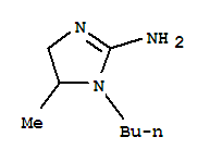 (9ci)-1-丁基-4,5-二氫-5-甲基-1H-咪唑-2-胺結(jié)構(gòu)式_735210-75-0結(jié)構(gòu)式