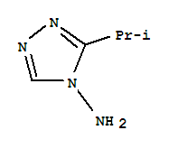 4H-1,2,4-triazol-4-amine,3-(1-methylethyl)-(9ci)Structure,735212-04-1Structure 4H-1,2,4-triazol-4-amine,3-(1-methylethyl)-(9ci) Structure,735212-04-1Structure