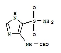 (9ci)-5-(甲?；被?-1H-咪唑-4-磺酰胺結(jié)構(gòu)式_73576-08-6結(jié)構(gòu)式