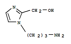 (9ci)-1-(3-氨基丙基)-1H-咪唑-2-甲醇結構式_736125-25-0結構式