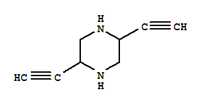 Piperazine, 2,5-diethynyl-(9ci)Structure,73614-73-0Structure Piperazine, 2,5-diethynyl-(9ci) Structure,73614-73-0Structure