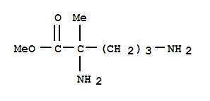 Ornithine, 2-methyl-, methyl ester (9ci)Structure,736902-99-1Structure Ornithine, 2-methyl-, methyl ester (9ci) Structure,736902-99-1Structure