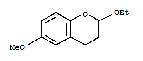 (9ci)-2-乙氧基-3,4-二氫-6-甲氧基-2H-1-苯并吡喃結(jié)構(gòu)式_736985-90-3結(jié)構(gòu)式