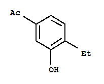 Ethanone, 1-(4-ethyl-3-hydroxyphenyl)-Structure,73898-20-1Structure Ethanone, 1-(4-ethyl-3-hydroxyphenyl)- Structure,73898-20-1Structure