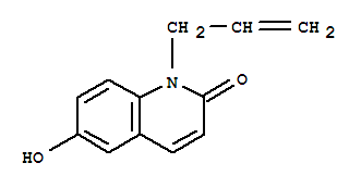(9ci)-6-羥基-1-(2-丙烯基)-2(1H)-喹啉酮結(jié)構(gòu)式_73963-67-4結(jié)構(gòu)式