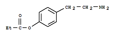 Phenol, 4-(2-aminoethyl)-, propanoate (ester) (9ci)Structure,740027-02-5Structure Phenol, 4-(2-aminoethyl)-, propanoate (ester) (9ci) Structure,740027-02-5Structure