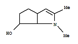 (9ci)-1,3a,4,5,6,6a-六氫-1,2-二甲基-環(huán)戊并[b]吡咯-6-醇結(jié)構(gòu)式_740758-74-1結(jié)構(gòu)式