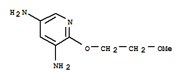 3,5-Pyridinediamine,2-(2-methoxyethoxy)-(9ci)Structure,740772-31-0Structure 3,5-Pyridinediamine,2-(2-methoxyethoxy)-(9ci) Structure,740772-31-0Structure