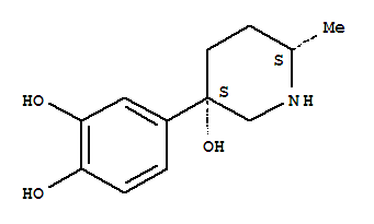 1,2-Benzenediol, 4-(3-hydroxy-6-methyl-3-piperidinyl)-, cis-(9ci)Structure,740782-22-3Structure 1,2-Benzenediol, 4-(3-hydroxy-6-methyl-3-piperidinyl)-, cis-(9ci) Structure,740782-22-3Structure