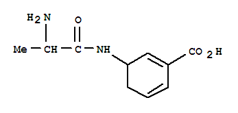 (9ci)-3-[(2-氨基-1-氧代丙基)氨基]-1,5-環(huán)己二烯-1-羧酸結(jié)構(gòu)式_741203-05-4結(jié)構(gòu)式