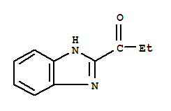 (9ci)-1-(1H-苯并咪唑-2-基)-1-丙酮結(jié)構(gòu)式_74126-96-8結(jié)構(gòu)式