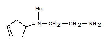 1,2-Ethanediamine,n-3-cyclopenten-1-yl-n-methyl-(9ci)Structure,741290-11-9Structure 1,2-Ethanediamine,n-3-cyclopenten-1-yl-n-methyl-(9ci) Structure,741290-11-9Structure