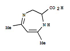 1H-1,4-diazepine-2-carboxylicacid,2,3-dihydro-5,7-dimethyl-(9ci)Structure,742005-47-6Structure 1H-1,4-diazepine-2-carboxylicacid,2,3-dihydro-5,7-dimethyl-(9ci) Structure,742005-47-6Structure