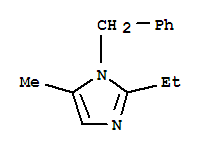 (9ci)-2-乙基-5-甲基-1-(苯基甲基)-1H-咪唑結構式_743365-92-6結構式