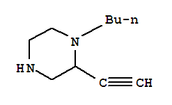 Piperazine, 1-butyl-2-ethynyl-(9ci)Structure,743368-10-7Structure Piperazine, 1-butyl-2-ethynyl-(9ci) Structure,743368-10-7Structure