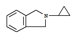 (9ci)-2-環(huán)丙基-2,3-二氫-1H-異吲哚結(jié)構(gòu)式_743371-99-5結(jié)構(gòu)式