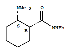 順式-(9ci)-2-(二甲基氨基)-n-苯基-環(huán)己烷羧酰胺結(jié)構(gòu)式_743387-71-5結(jié)構(gòu)式