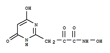 (9ci)-1,4-二氫-n,6-二羥基-alpha,4-二氧代-2-嘧啶丙酰胺結(jié)構(gòu)式_744157-26-4結(jié)構(gòu)式