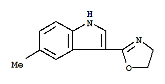 (9ci)-3-(4,5-二氫-2-噁唑)-5-甲基-1H-吲哚結(jié)構(gòu)式_744209-84-5結(jié)構(gòu)式