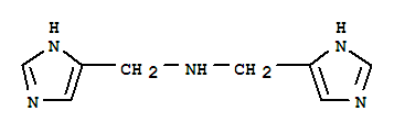 (9ci)-n-(1H-咪唑-4-甲基)-1H-咪唑-4-甲胺結(jié)構(gòu)式_744976-94-1結(jié)構(gòu)式