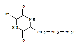 (9ci)-5-乙基-3,6-二氧代-2-哌嗪丙酸結構式_744981-42-8結構式