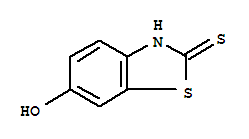 (9ci)-6-羥基-2(3H)-苯并噻唑硫酮結構式_74537-63-6結構式