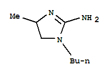 (9ci)-1-丁基-4,5-二氫-4-甲基-1H-咪唑-2-胺結構式_746545-74-4結構式