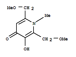 4(1H)-pyridinone, 3-hydroxy-2,6-bis(methoxymethyl)-1-methyl-(9ci)Structure,746599-88-2Structure 4(1H)-pyridinone, 3-hydroxy-2,6-bis(methoxymethyl)-1-methyl-(9ci) Structure,746599-88-2Structure