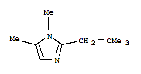 (9ci)-2-(2,2-二甲基丙基)-1,5-二甲基-1H-咪唑結(jié)構(gòu)式_746624-21-5結(jié)構(gòu)式