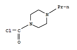 1-Piperazinecarbonyl chloride, 4-propyl-(9ci) Structure,747355-56-2Structure