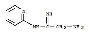 (9ci)-2-氨基-n-2-吡啶-乙脒結(jié)構(gòu)式_747360-43-6結(jié)構(gòu)式