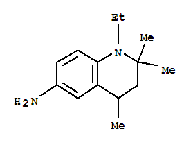 6-Quinolinamine,1-ethyl-1,2,3,4-tetrahydro-2,2,4-trimethyl-(9ci)Structure,747369-54-6Structure 6-Quinolinamine,1-ethyl-1,2,3,4-tetrahydro-2,2,4-trimethyl-(9ci) Structure,747369-54-6Structure