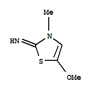 (9ci)-5-甲氧基-3-甲基-2(3H)-噻唑烷結(jié)構(gòu)式_747382-75-8結(jié)構(gòu)式