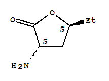 (3s,5s)-(9ci)-3-氨基-5-乙基二氫-2(3H)-呋喃酮結(jié)構(gòu)式_747399-54-8結(jié)構(gòu)式