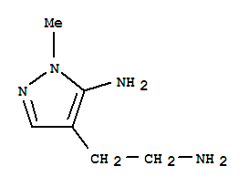 (9ci)-5-氨基-1-甲基-1H-吡唑-4-乙胺結構式_748127-38-0結構式