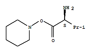 Piperidine, 1-(2-amino-3-methyl-1-oxobutoxy)-, (s)-(9ci)Structure,748705-26-2Structure Piperidine, 1-(2-amino-3-methyl-1-oxobutoxy)-, (s)-(9ci) Structure,748705-26-2Structure