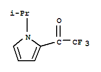 (9ci)-2,2,2-三氟-1-[1-(1-甲基乙基)-1H-吡咯-2-基]-乙酮結(jié)構(gòu)式_74889-33-1結(jié)構(gòu)式