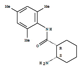 順式-(9ci)-2-氨基-n-(2,4,6-三甲基苯基)-環(huán)己烷羧酰胺結構式_749153-23-9結構式