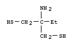 1,3-Propanedithiol, 2-amino-2-ethyl-Structure,749784-85-8Structure 1,3-Propanedithiol, 2-amino-2-ethyl- Structure,749784-85-8Structure
