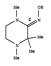 Piperazinone, 1,3,3,4-tetramethyl-, oxime, (z)-(9ci)Structure,74987-00-1Structure Piperazinone, 1,3,3,4-tetramethyl-, oxime, (z)-(9ci) Structure,74987-00-1Structure