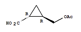 (1r,2r)-rel-(9ci)-2-[(乙?；趸?甲基]-環(huán)丙烷羧酸結(jié)構(gòu)式_749885-54-9結(jié)構(gòu)式