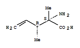 4-Pentenoicacid,2-amino-2,3-dimethyl-,(2s,3r)-(9ci)Structure,749926-95-2Structure 4-Pentenoicacid,2-amino-2,3-dimethyl-,(2s,3r)-(9ci) Structure,749926-95-2Structure