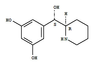 1,3-Benzenediol, 5-(hydroxy-2-piperidinylmethyl)-, (r*,s*)-(9ci)Structure,750510-13-5Structure 1,3-Benzenediol, 5-(hydroxy-2-piperidinylmethyl)-, (r*,s*)-(9ci) Structure,750510-13-5Structure