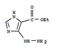 1H-imidazole-4-carboxylicacid,5-hydrazino-,ethylester(9ci) Structure,750524-36-8Structure