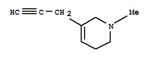Pyridine, 1,2,3,6-tetrahydro-1-methyl-5-(2-propynyl)-(9ci)Structure,750540-68-2Structure Pyridine, 1,2,3,6-tetrahydro-1-methyl-5-(2-propynyl)-(9ci) Structure,750540-68-2Structure